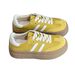 Matte Genuine Leather Training For Women In Spring 2025, New Student Thick Soled Board Shoes, Simple And Versatile_vogvips.com