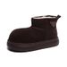 Big Head Snow Cotton Shoes 2025 New Winter Plush Northeast Outdoor Thick Bottom Anti slip Warm Short Boots_vogvips.com