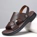 Men’s Shoes New Summer Casual Genuine Leather Men's Sandals First Layer Cowhide Beach Men's Shoes_vogvips.com