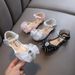 New Pearl Bow Girl Princess Girl Baby Princess Single Shoe Shoes Dance Show_vogvips.com