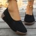 New Oversized Lazy Shoes For Women, Summer 2025 New Hollow Out Thick Sole Single Shoes, Size 43_vogvips.com