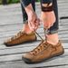 New Men Leather Casual Shoes Outdoor Comfortable High Quality Fashion Soft Homme Classic Ankle Non-slip Flats Moccasin_vogvips.com