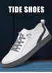 Men's Shoes Breathable Thin Sports First-layer Board Shoes Men's Trendy Casual Leather Shoes Soft Sole_vogvips.com