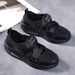 Summer Women's Comfort Shoes - Breathable Air Cushion Slip-On With Thick Sole & Hook-and-Loop Closure (Lightweight For Casual & Daily Wear)_vogvips.com