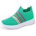 Spring New Breathable Mesh Cross-Border Large Size Slip-On Lazy Soft Sole Versatile Women's Single Shoes_vogvips.com