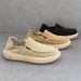 New Summer Men's Lightweight Thick Comfortable Canvas Soft Sole Breathable Casual Shoes Slip-On Loafers_vogvips.com