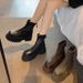 Z Martin Thick-Soled For Women, Short Boots, 2024 Autumn New Versatile Petite Stylish Thin Fleece Boots_vogvips.com