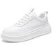 Spring New Men's Breathable Trend Versatile Board With Elevated Thick Sole Casual Sports Little White Shoes For Men_vogvips.com