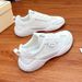 2026 Summer New Korean Ins Breathable White For Women, Hollow Casual Sneakers, Thick-Soled Versatile Platform Shoes_vogvips.com