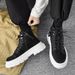 European Warm Series Men's Martin British Style Motorcycle High Top Leather Trendy 2025 New Boots Work Shoes_vogvips.com