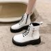 Slim Petite Martin For Women Summer 2025 Spring And Autumn New Versatile Black British Style Short Boots_vogvips.com