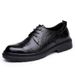 Spring Breathable 2025 New Trend Casual Genuine Thick Sole British Business Formal Men's Leather Shoes_vogvips.com