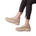 Round Toe Fitting Single Shoe And Soft 2024 New Summer Thick Sole Small White Shoes For Women Female Hollow Out Loafers_vogvips.com