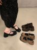 Rough Order For Women, French High Heels, 2025 New Spring Outfit Dress, Mary Jane Small Leather S, Women's Singles_vogvips.com