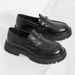 Euro Step 2025 New Thick-Soled Height-Increasing Men's Large Patent Leather Glossy Casual Chunky Heel Loafers Hairstylist Trendy_vogvips.com