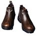 European Warm Series Genuine Leather Cowhide Winter Martin Men Fleece Lined Warm Cotton Men's High Top Shoes Short Work Trendy Boots_vogvips.com