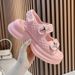 Sandals 2024 New Summer Fashion Velcro Thick Soles 100 Match Network Red Shoe Trend Generation_vogvips.com
