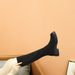 Size Options For 32-40 Martin Short Suede Women 2023 Autumn Winter Slimming Long Sock Boots_vogvips.com