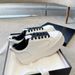High Version 2025 New White Sneakers Biscuit Sports Sile Lace-up Board Platform Thick Sole Shoes Women Height_vogvips.com