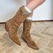 Wedge Heel Long For Women 2025 Autumn Winter New Pointed Toe Riding Lace Convertible Over-the-Knee High Boots_vogvips.com