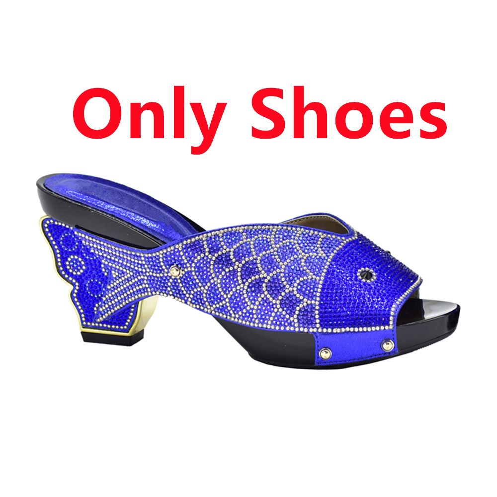 Row drill carp pattern all-in-one round head casual high heels fashion wear sandals with handbag suit_vogvips.com