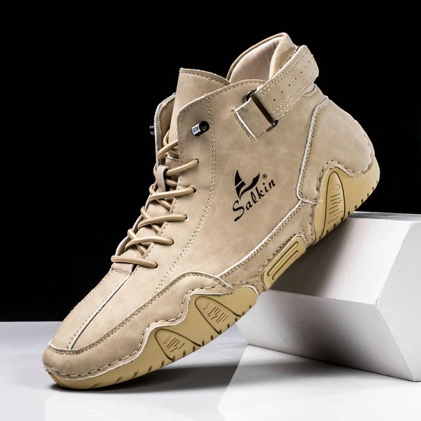 Octopus Men's Shoes High Top Martin Boots Men's Casual Short Boots_vogvips.com