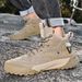 Outdoor Cross-country Mountaineering Running Shock-absorbing Hiking Shoes_vogvips.com