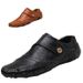 Large Size Leather 38-44/45/46/47 Driving Men's Business Formal Dress Shoes_vogvips.com