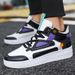 Men Shoes Sneakers Canvas Mesh Easy To Clean Shock Absorption Breathable Footgear_vogvips.com