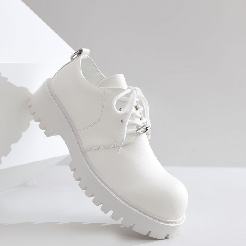 New Cleanfit Men, Height-increasing Derby Versatile For Commuting, Large-toe Casual Shoes, Men's Leather Shoes_vogvips.com