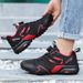 High Quality Hiking Shoes Durable Outdoor Sport Men Trekking Leather Shoes Lace-Up Climbing Hunting Sneakers_vogvips.com