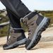Outdoor Cross-country Mountaineering Running Shock-absorbing Hiking Shoes_vogvips.com
