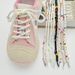Shoelaces Cute Flat Round Thick Lace Colorful Shoelaces Suitable For Casual Sneakers Canvas Shoes White Shoes Shoelace Rope A Pair_vogvips.com