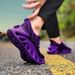 Hot Selling Blade Tide Men's Lightweight Flyknit Breathable Coconut Casual Running Sports Shoes_vogvips.com
