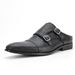 Men's business dress shoes senior sense personality design half drag_vogvips.com