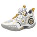 Boys' Sneakers Sports Rotating Buckle Youth Breathable Mesh Shock Absorption Children's Basketball Shoes Students_vogvips.com