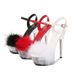 Women's Fashion Sandals With Floral Accents, PU Upper & Leather Lining, Low-Cut Strappy Design, Comfortable Flat Shoes For Casual Wear_vogvips.com