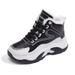 Dad Women New Winter Sports Versatile Casual Cotton Shoes High Top Plush Warm Snow Boots_vogvips.com