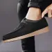 Autumn Men Casual Suede Work Shoes Male Slip On Comfortable Flats Soft Sneakers Platform British Business Party Dress_vogvips.com