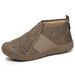 Women's Autumn Cotton Thickened Fleece Cold-Proof Warm Winter Middle-Aged Elderly Mom Shoes Slip-On Snow Boots_vogvips.com