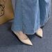 Pointed-toe Women's Flat Shoes, New Summer Style, Elegant And Gentle, Versatile Evening Shoes_vogvips.com