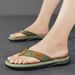 2025 Summer AIZOMR Trendy Flip Flops Men's Webbing Breathable Upper + EVA Sole Anti-Slip Anti-Wear-resistant Outdoor Beach Leisu_vogvips.com