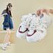 Half-trust Dad Shoes Female Student Casual Mesh Breathable Heightening Shoes_vogvips.com