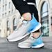 Sports Ice Silk Mesh Breathable Running Trend Casual Couple Fashion True Popcorn Men's Shoes_vogvips.com