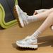 Little White Shoes Female And Female Students Leisure Sports Versatile Forrest Gump Shoes Street Shooting_vogvips.com