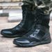 European Warm Series New Summer Mesh Ultra-light Breathable Combat Men Lightweight High-top Training Boots Zipper Security Shoes Women_vogvips.com