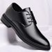 Euro Step Spring New High-end Business Casual Formal Security Guard Groomsman Men's Leather Shoes Invisible Height Increase_vogvips.com