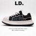 Green Mesh Breathable Casual Shoes For Men, Thick-Soled FashiNewable Trendy Sneakers_vogvips.com