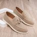 SHLIANG Fashion Plus Size Men's Shoes Retro British Style Slip-On Loafers Casual Soft Bottom Lazy Man's Shoes Breathable Round Toe Non-Leather Y0665_vogvips.com