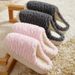 2025 New Winter Indoor Warm Couple Plush Slippers For Women And Men With Soft Cushioning_vogvips.com